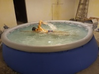 Matej Kozubek nafukovaci bazenek